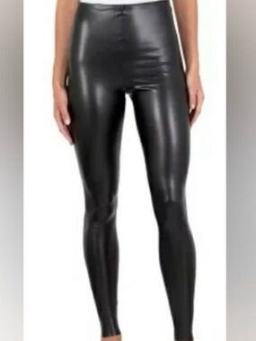 Joie Faux Leather Leggings – Black – Size XL – Excellent Condition